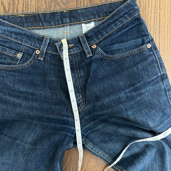 Levi's 517 Vintage  RED TAG  Boot cut low rise Jean Sz 7 JR M - Picture 8 of 9